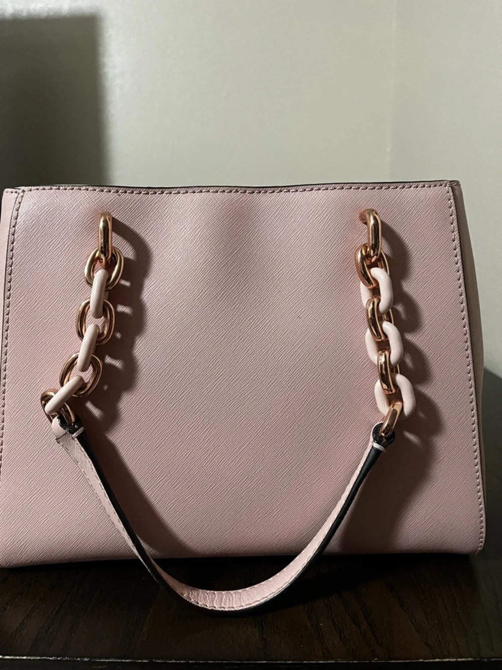 Michael Kors Rose Gold Pre Loved Women’s Tote No Shoulder Strap - Picture 3 of 3